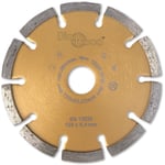 Disque Diamant à Déjointoyer D. 125 x Al. 22,23 x Ht. 7 x ép. 6,4 mm - Béton, Matériaux de Construction - Diamwood