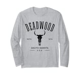 Deadwood South Dakota USA Design Long Sleeve T-Shirt