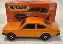 MATCHBOX - OPEL KADETT 1975 - ORANGE - 1/64 -  VOITURE MINIATURE - NEUF