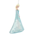 Hallmark Elsa the Snow Queen Blown Glass Ornament, Frozen Tree Decoration, Disney Hanging Ornament, Christmas Hanging Ornament, Gifts for Christmas