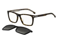 Lunettes de Soleil HUGO BOSS BOSS 1726/G/CS WR7 BLACK HAVANA 55/17/145 Homme