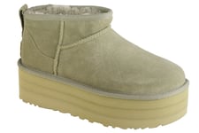 chaussures d'hiver Femme, UGG Classic Ultra Mini Platform, Vert