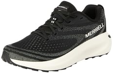 Merrell Women's MORPHLITE Trail Running Shoe, Black/White, 8.5 UK