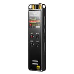 1 Inch Digital Voice Recorder with Voice-Activated Recording and Playback – ZHY 40GB USB Rechargeable Dictaphone-Dictation Machine with MP3 Player