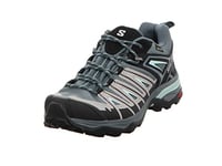 Salomon X Ultra Pioneer Gore-Tex Women's Hiking Waterproof Shoes, All weather, Secure foothold, and Stable & cushioned, Stormy Weather, 8