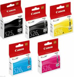 Genuine Canon PGI-525 CLI-526 Ink Cartridges For Canon iP4850 MX895 MX885 SEALED