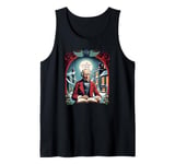 A Christmas Carol Book Cover - Ebeneezer Scrooge Tank Top