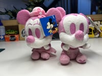 Peluches Disney Japan Mickey & Minnie Pink Édition