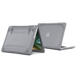 Coque Apple Macbook Pro 16 2019 Protection Intégrale Rigide Contour Souple Gris