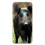 Coque pour Huawei P Smart (2020) chasse sanglier bois