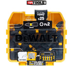 DeWalt DT70556T-QZ 25 Pieces PZ2 25mm Extreme Impact Torsion Screwdriver Bit Box