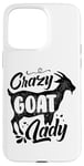 iPhone 15 Pro Max Crazy Goat Lady Mom Mama Case