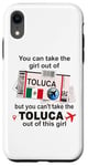 Coque pour iPhone XR Toluca Girl - Carte d'embarquement Toluca - Toluca