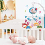 Cot Mobile for Babies, Baby Mobile for Crib, Hanging Projection Mobile with Box,