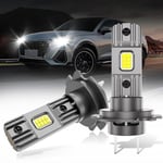 SHINYY Ampoules H7 LED Phare, 24000LM 110W 6500K Blanc Haut Puissante 12V Lampes LED H7 Voiture Feux de Croisement/Route Anti Erreur Canbus, Remplace Halogènes et Xénon, 2PCS