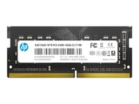 Hp - Ddr4 - Modul - 8 Gb - So Dimm 260-Pin - 2666 Mhz / Pc4-21300 - Cl17 - 1.2 V - Ej Buffrad - Icke Ecc