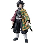 Actionfigur - TAMASHII NATIONS - Giyu Tomioka - 3 utbytbara ansikten - Nichirin-svärd - Blandat