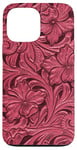 iPhone 13 Pro Max Pink Western Boho Rodeo Cowgirl Horse Bull Riding Floral Case