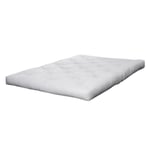 Matelas DOUBLE LATEX FUTON couleur naturel couchage 140 x 200 cm