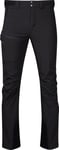 Bergans Men's Breheimen Softshell Pants Black/Solid Charcoal, Short XXL