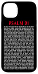 iPhone 14 Plus Psalms 91 Full KJV Bible Verse Protection & Safety Blessing Case