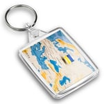 IP02 Passport Keyring  - World Map Ukraine Flag Kiev Travel  #46472