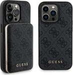 Guess  Guess Gubpm5p15x4gemgk Apple Iphone 15 Pro Max Hardcase + Powerbank 5000Mah Magsafe 4G Metal Logo Czarny/Black