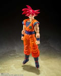 Dragon Ball Super S.h. Figuarts Action Figure Goku Super Saiyan God 15 Cm Bandai