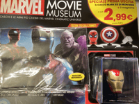 Marvel Movie Museum Casque Mark 85 Iron Man + Magazine, DEAGOSTINI #1