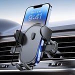 Miracase Support Telephone Voiture [Auto-Lock Clip] Porte Telephone Voiture Mains Libres à Une Main pour Tous Les Smartphones de 4.0''-7''