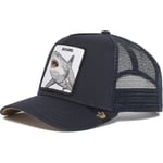 Utförsäljning Djur Baseball Cap Solskydd Mesh Broderad Trucker Hat Shark navy