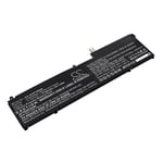 Kompatibelt med Zenbook Pro 15 OLED UM535QE-KY521W, 11.55V, 8150mAh