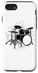 Coque pour iPhone SE (2020) / 7 / 8 Batterie Musique Band Trap Set