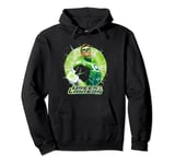 Green Lantern Green Static Pullover Hoodie