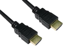 PRO SIGNAL High Speed HDMI Lead Male to Male, Gold Plated Contacts, 10m Black