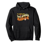 I'm Just Here For The Dinner Rolls Groovy Thanksgiving Pullover Hoodie