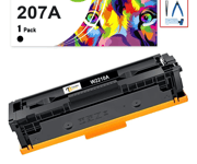 207A BLACK NO CHIP W/Tools For HP 207A W2210A LaserJet Pro M255dw MFP M283fdw