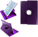 ® 2.0 Etui Pour Samsung Galaxy Tab S 10.5 Sm-T800 Sm-T801 Sm-T805 Coque De Protection Rotation 360° Smart Housse Cover Case Stand Auto Réveil/Sommeil | Violet