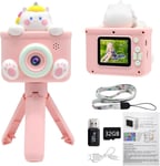 Appareil Photo Pour Enfants Licorne,2.0 Pouces Appareil Photo Numérique Enfant Avec 32Gb Carte,Vidéo Hd 1080P,Mini Appareil Photo Pour 3 4 5 6 7 8 9 10 Ans Enfants