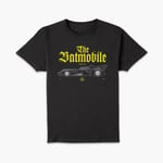 BATMAN Batmobile Profile Unisex T-Shirt - Black - 3XL