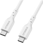 Otterbox USB-C -> USB-C Laddkabel 2m Standard Fast Charge vit