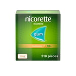 Nicorette Fruitfusion Gum 2mg Pieces 210 New