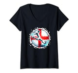 Womens England Player Boys Kids Men Youth England V-Neck T-Shirt