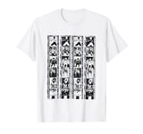 Bruce Lee Negative Film Strips Vintage T-Shirt