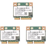 3X Dual Bande 2.4 5G 300M 802.11A / b g n Wifi Bluetooth 4.0 Demi Mini Carte pci-e Sans pour Bcm943228Hmb 718451-001