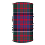 WH-CLA Cache-Cou Homme Femme Headwrap Multifonction Chapeaux Visage Antidérapant Balaclava Macdonald of Clan Ranald Tartan Rouge Bandeau Magique pour Vélo Extérieur Escalade