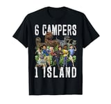 Jurassic World: Camp Cretaceous 6 Campers 1 Island T-Shirt