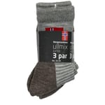 Norgessokken Ullsokker 3-pk Barn 25-27