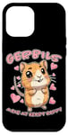 Coque pour iPhone 15 Pro Max Gerbilles Make My Heart Happy Gerbille