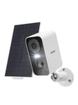 ieGeek Wireless 3MP WiFi outdoor camera ZS-GX3S white with solar panel